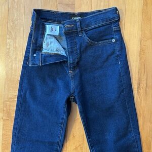 Express Cropped Flare Jeans